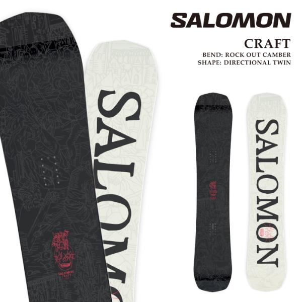爆買 日本正規品 スノーボード 板 サロモン SALOMON CRAFT クラフト メンズ 25-26