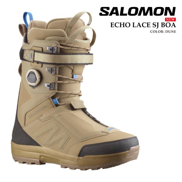 日本正規品 スノーボード ブーツ サロモン SALOMON ECHO LACE SJ BOA Dune エコー ボア メンズ 25-26