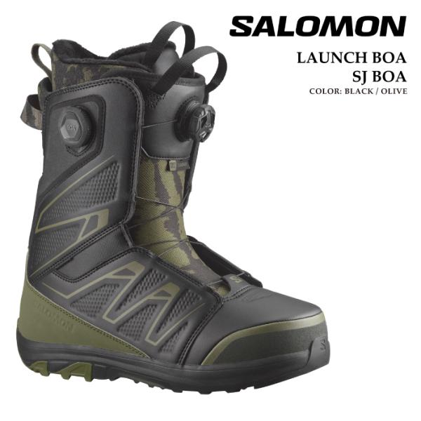 SALOMON BOA SJ サロモン LAUNCH スノーボードブーツ SALOMON（サロモン） 日本正規品 スノーボード ブーツ SALOMON LAUNCH