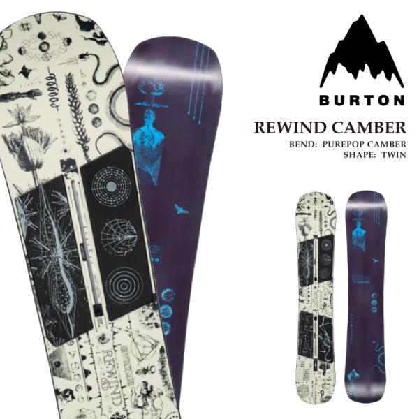 日本正規品 スノーボード 板 バートン BURTON REWIND CAMBER Zine リワインド メンズ レディース 26-27