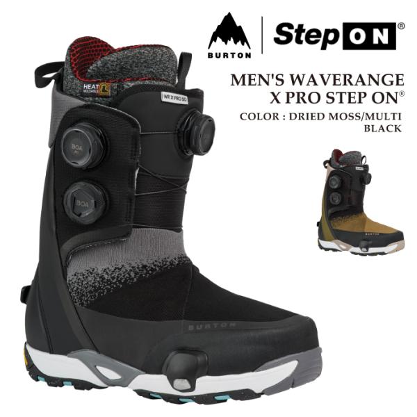 日本正規品 スノーボード ブーツ バートン BURTON MENS WAVERANGE X PRO STEP ON ウェイブレンジ エックス プロ ステップオン メンズ 26-27