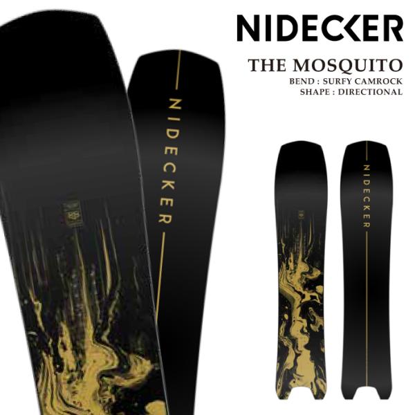 NIDECKER（ナイデッカー） 日本正規品 スノーボード 板 NIDECKER THE