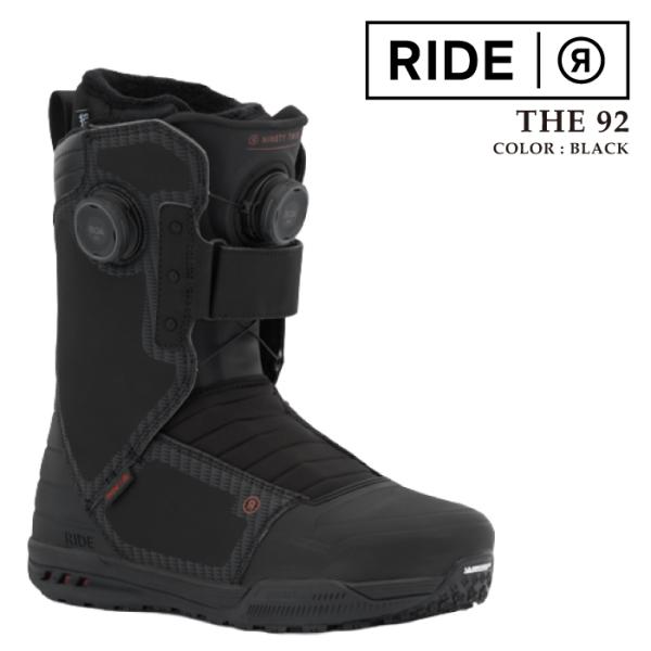 日本正規品 スノーボード ブーツ ライド RIDE THE 92 Black ナインティツー メンズ 26-27