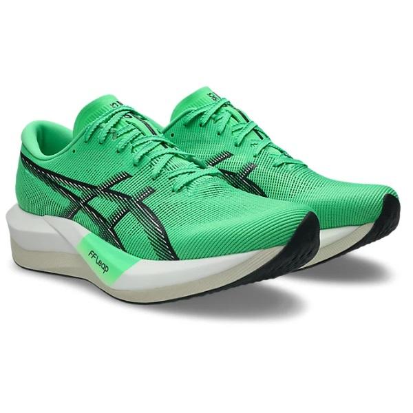 asics アシックス MAGIC SPEED 5 ランニングシューズ 1013A183-300(Vital Green/Carrier Grey)