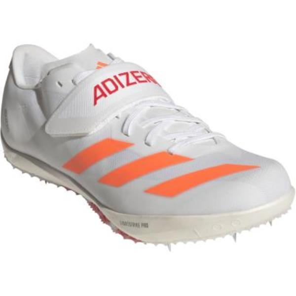 adidas アディダス ADIZERO HJ（アディゼロ HJ） 陸上スパイク（走高跳）  JQ0811(フットウェアホワイト/ルシッドオレンジ/ルシッドレッド)