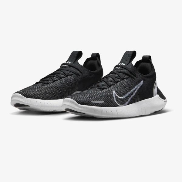 NIKE ナイキ ウィメンズ フリー ラン フライニット ネクストネイチャー レディースランニングシューズ DX6482-002(ブラック/アンスラサイト/ホワイト)