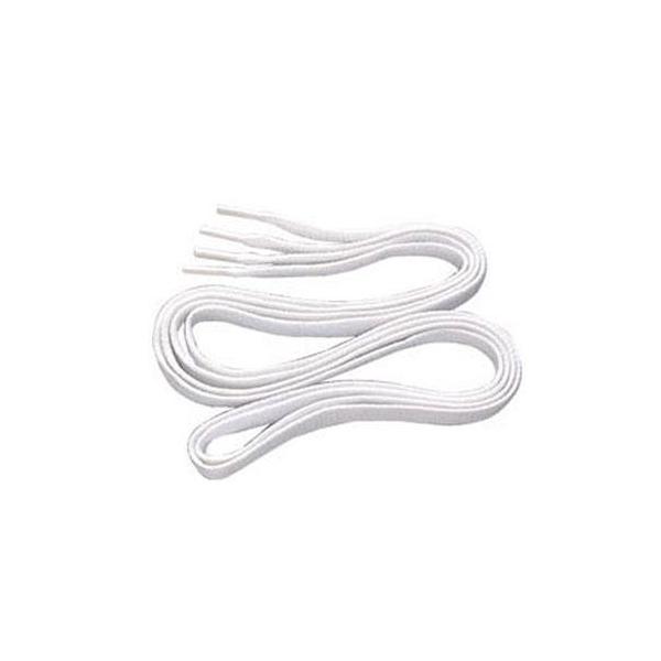 紐を変えてさりげないオシャレを■メーカー：MIZUNO ミズノ■品名：靴紐(平紐)(120cm)■品番：2ZK462■カラー：01（ホワイト）■サイズ：F■サイズ詳細：120cm（25.0〜27.0cm）※サイズは、ローカットの場合の目安に...