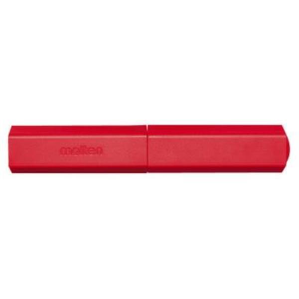 ホースと針が本体に収納できるのでかさばらない。■メーカー：モルテン molten■品名：ペンタゴン■品番：HPGR■カラー：レッド■サイズ：F（直径3.7×長さ21ｃｍ）■重量：約125ｇ■素材：ABS樹脂■生産国：台湾製※空気針付き