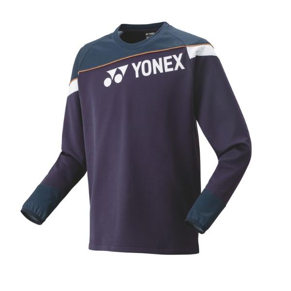 [ヨネックス] ユニライトトレーナー パープル/ダークブルー YONEX（ヨネックス） ユニライトトレーナー テニスウォームアップ