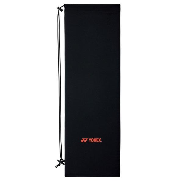 伸縮性の優れるストレッチ素材で、持ち運びに便利な高収納ラケットケース■メーカー：YONEX ヨネックス■品名：ストレッチソフトケース（バドミントンラケット用）■品番：AC547■カラー：007（ブラック）■サイズ：F（縦23cm×横74cm...