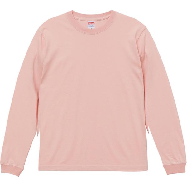 他サイト： UnitedAthle ユナイテッドアスレ 5．6oz L／S Tシャツ（1．6インチリブ） 501101C オフピンクの商品画像