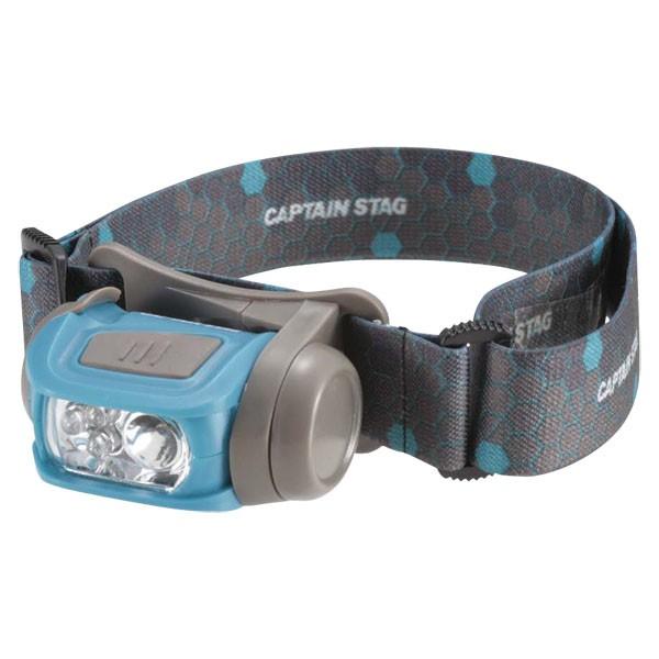 CAPTAIN STAG キャプテンスタッグ ギガフラッシュ LEDヘッドライト（ハニカム） UK3019