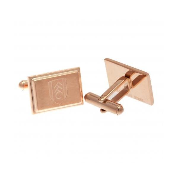 Cufflinks Rose Plated フラムfcローズゴールドメッキカフス Fulham Plated F C Studio Oct L25crgful Sports 店 店のfulham Rose Gold 在庫有