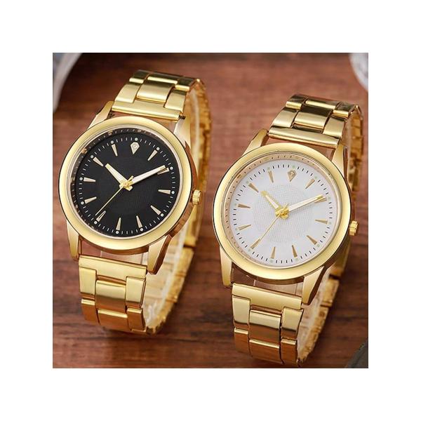 ストラップ素材 : ステンレス鋼表示タイプ : ポインター要素 : カップルスタイル : カジュアル着用時期 : デイリー詳細 : ラインストーン時計の形状 : ラウンドストラップの色 : ゴールドタイプ : 腕時計素材 : 亜鉛合金ケース...