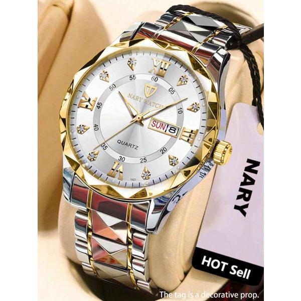 腕時計 メンズ クォーツ メンズビジネスカジュアル ウォッチ 防水