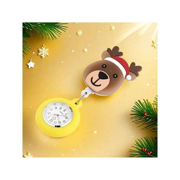 バッテリーを含む : ○着用時期 : ホリデー要素 : クリスマスストラップ素材 : シリコンスタイル : キュートカラー : イエロー表示タイプ : ポインター素材 : 亜鉛合金ケース素材 : 亜鉛合金