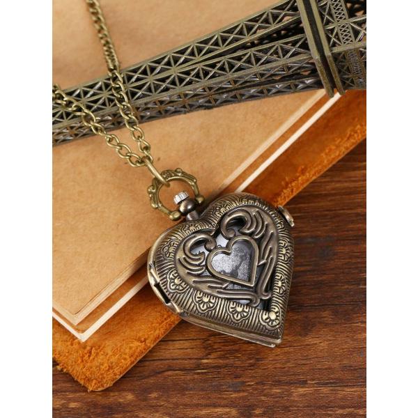 着用時期 : デイリー要素 : ハートストラップ素材 : 亜鉛合金スタイル : Vintageカラー : ブロンズ表示タイプ : ポインター素材 : 亜鉛合金ケース素材 : 亜鉛合金