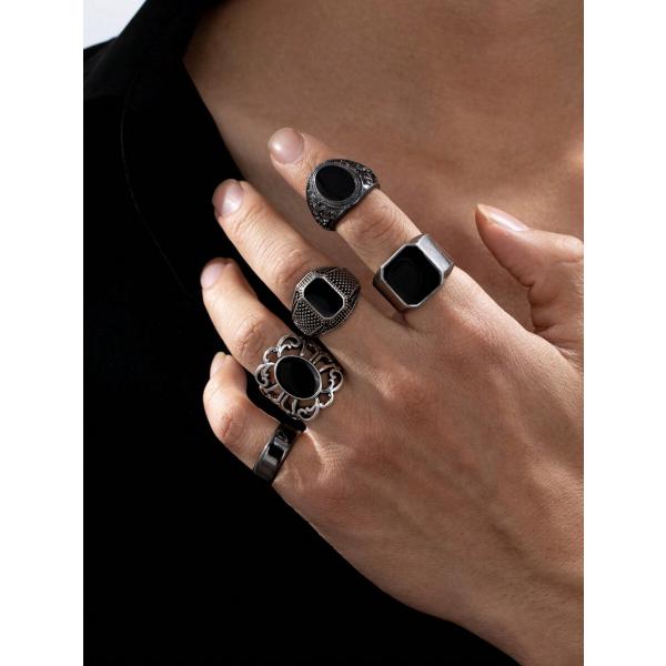 詳細 : ジェムストーン, ラウンド着用時期 : ギフト要素 : 多元素スタイル : パンクカラー : アンティークシルバー素材 : 亜鉛合金