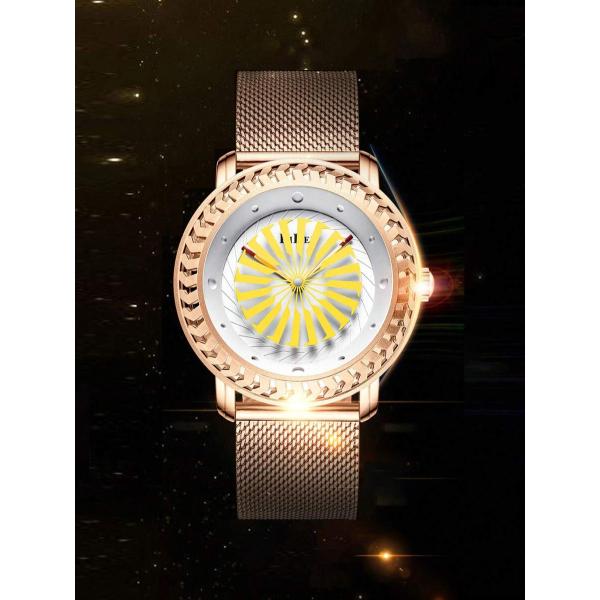 腕時計 レディース クォーツ 女性用腕時計、創造的にデザインされた