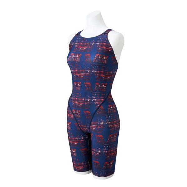 ミズノ　競泳用　水着 ２ＸＬ ハーフスーツ マスターズバック レディース 競泳用ハーフスーツ(マスターズバック)|N2MGB746|競泳水着