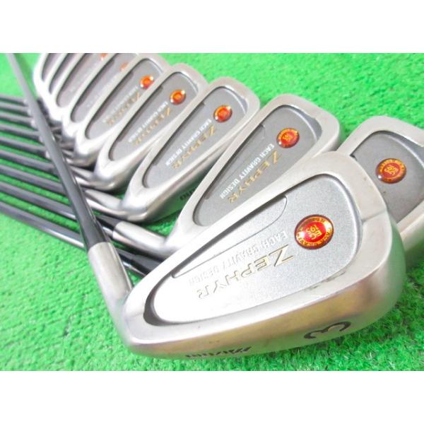 10本セット MIZUNO ZEPHYR EG195 アイアン FLEX-7 右 MIZUNO ミズノ