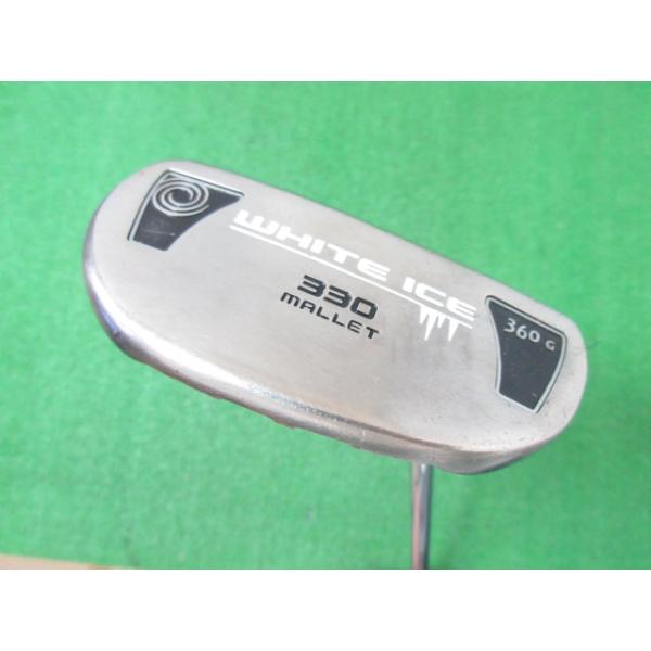 中古 オデッセイ ホワイトアイス 330 マレット パター 34インチ 右用