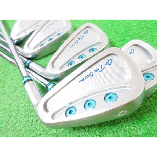 中古 ムジーク muziik On The Screw BLUE ICON II アイアンセット 5本 #6-45度 MODUS3 TOUR105 S 右用