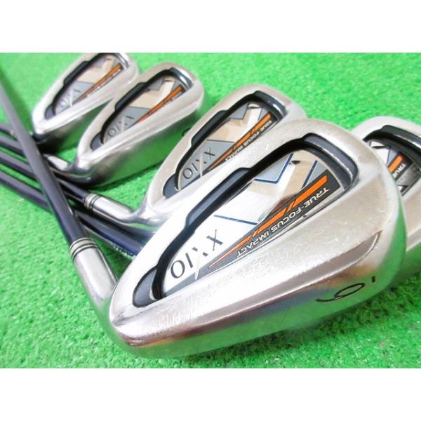 中古 ダンロップ ゼクシオ10 XXIO 2018 アイアンセット 5本 #6-PW MP1000 SR 右用