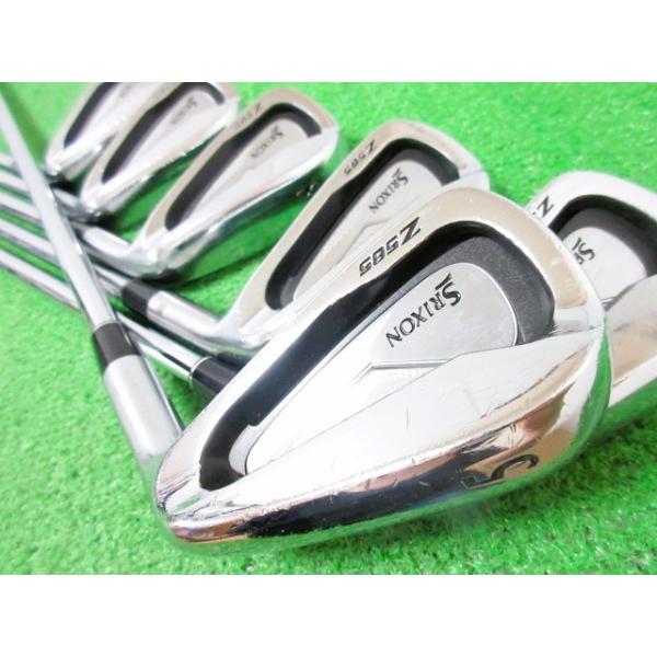 中古 スリクソン SRIXON Z585 アイアンセット 6本 #5-PW MODUS3 TOUR105 DST S 右用