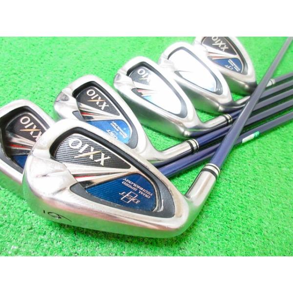 中古 レフティ ダンロップ ゼクシオ8 XXIO 2014 アイアンセット 6本 #6-PW,SW MP800 R 左用