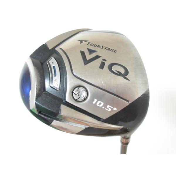 中古 短尺 ブリヂストン TOURSTAGE ViQ 2012 ドライバー 10.5度 VT-501W SR 43.5インチ 右用