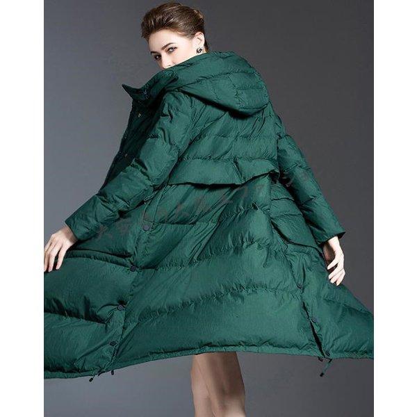 上品ダウンコートダウンジャケットレディースロングコートおしゃれゆったり冬服防寒着暖かいアウター大きいサイズ Coat210 アウトドア用品 通販 Yahoo ショッピング