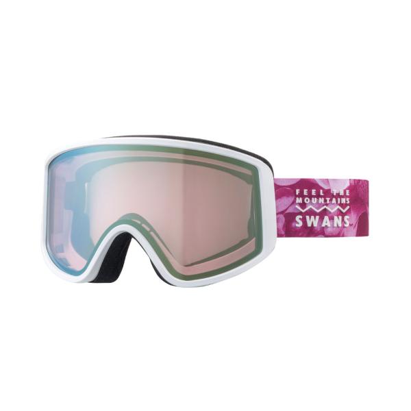 SWANS（スワンズ） 大人用 メガネ対応 ミラーレンズ スノーゴーグル