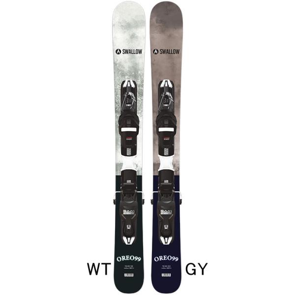 【商品名】OREO 99 / XP 10 B93（LOOK）【カラー】GYグレーWTホワイト【特徴】長さが約１M、ウエスト幅９０ミリはとても扱い易いスキーボードです。エッジグリップも向上していますので、ブレーキングによるスピードコントロール...