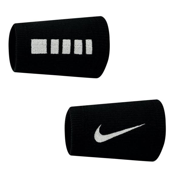 【商品名】エリート ダブルワイドリストバンド 2個セット ユニセックス バスケットボール バスケ アクセサリー スポーツ用品・DRI-FIT素材がさらりと快適な状態をキープ。・2個セット。【素材】ナイロン96%/ゴム3%/ポリウレタン1%メ...