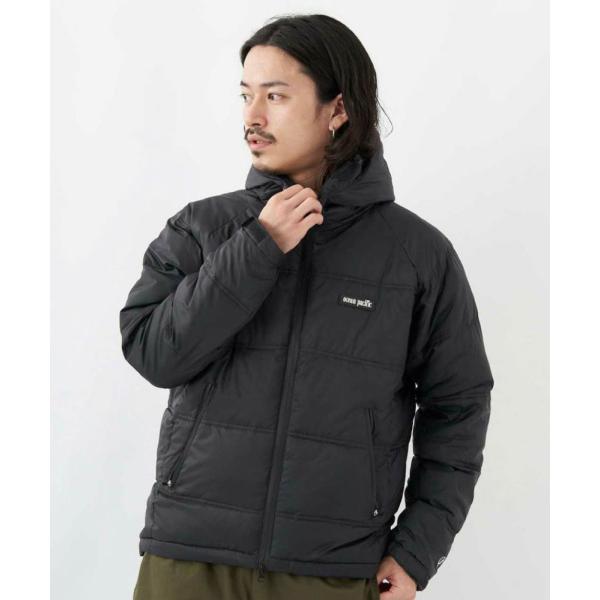 メンズ アルミプリント加工 ダウンジャケット アウターウェア