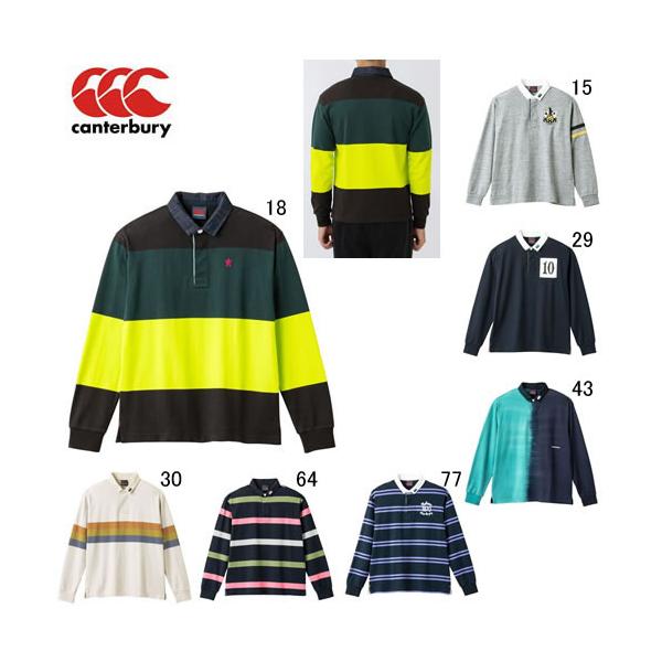 【Fabric】本体：コットン100％／リブ部分；コットン97％　ポリウレタン3％ハリコシのあるヘヴィーウェイトコットンを使用したラガーシャツです。素材は、毛羽が少なく滑らかなコンパクト天竺を使用しています。ディティールは、ラグビーの母国イ...