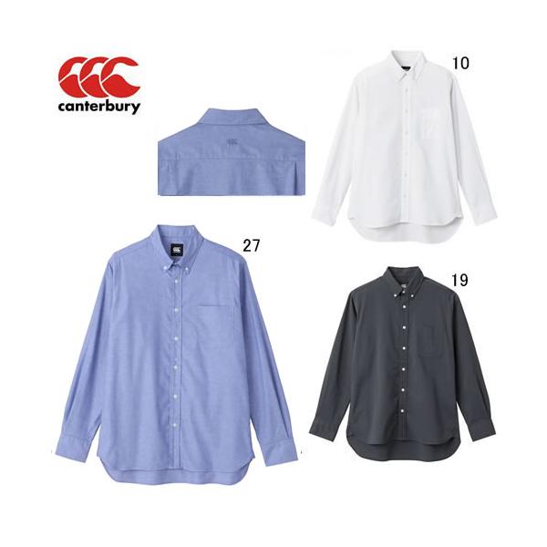 カンタベリー ビッグ 大きいサイズ 長袖 ワイシャツ メンズ canterbury ロングスリーブ ストレッチ ボタンダウン シャツ ラグビー スポーツ カジュアル ウェア RP43564B アウトレット セール カンタベリー（Canterbury） ビッグ 大きいサイズ 長袖 ワイシャツ