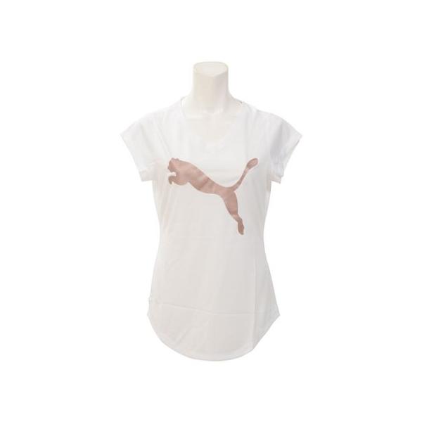 Puma プーマ ヘザー キャット T シャツ レディーススポーツウェア Tシャツ レディース プーマ ホワイト ヘザー ローズ ゴールド セール スポーツオーソリティ Paypayモール店 通販 Paypayモール