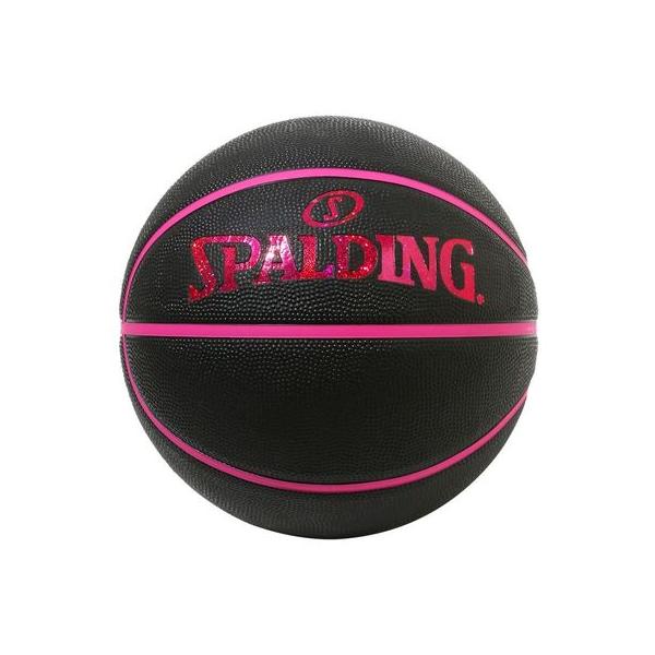 スポルディング SPALDING ホログラム ブラック X ピンク　5号 バスケットボール 5号ボール 5号球 BLK 84-526J