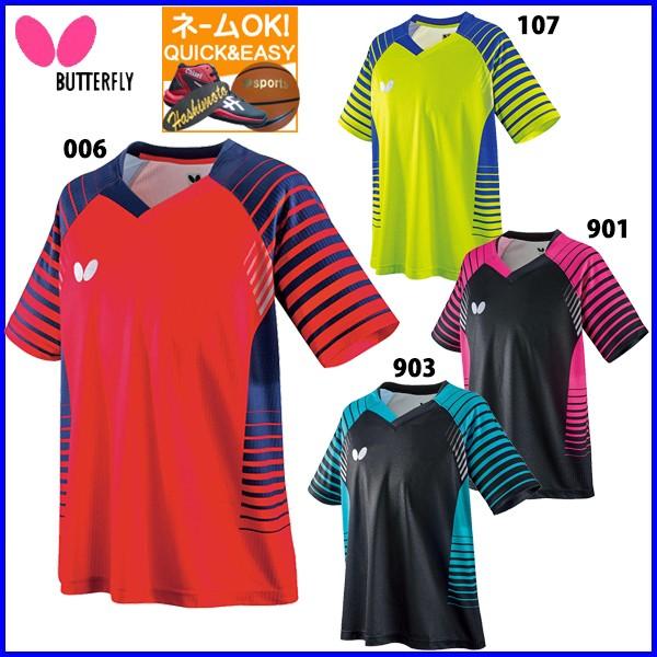 ネーム刺繍ok 送料無料 バタフライ ジュニア 一般 卓球ウェア ゲームシャツ ネオルド シャツ スポーツビーンズ Yahoo 店 通販 Yahoo ショッピング
