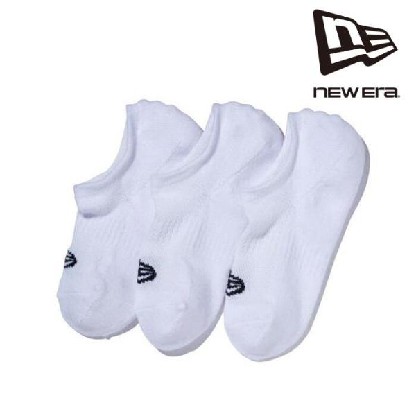 ニューエラ NEW ERA ソックス ベリーショート ３ペア ホワイト 3 PAIRS 日本正規品