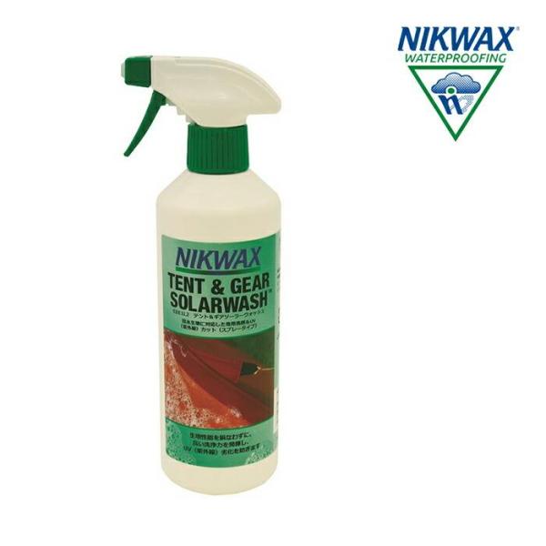 ニクワックス NIKWAX テント&ギアソーラーウォッシュ EBE1L2 洗剤 防水 アウトドア テント タープ ザック ギア用洗剤 日本正規品