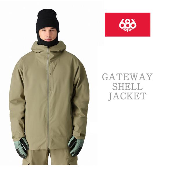 スノーボード 686 GATEWAY SHELL JACKET 686 Men's Gateway Shell Jacket – 686.com