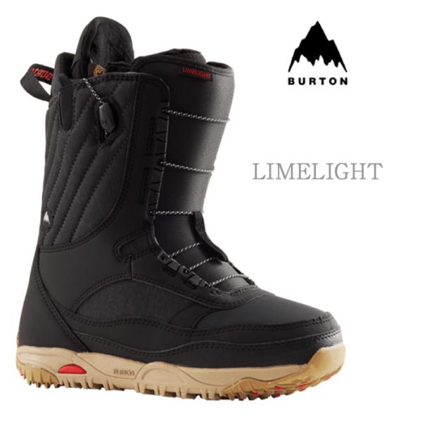 爆買 日本正規品 スノーボード ブーツ バートン BURTON WOMEN'S LIMELIGHT Black ライムライト ブラック レディース 24-25