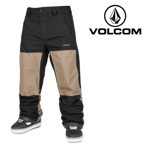 VOLCOM GORE-TEX スノーボードパンツ ブラウン SPサイズ VOLCOM（ボルコム） スノーボード ウェア パンツ VOLCOM MENS DUA GORE