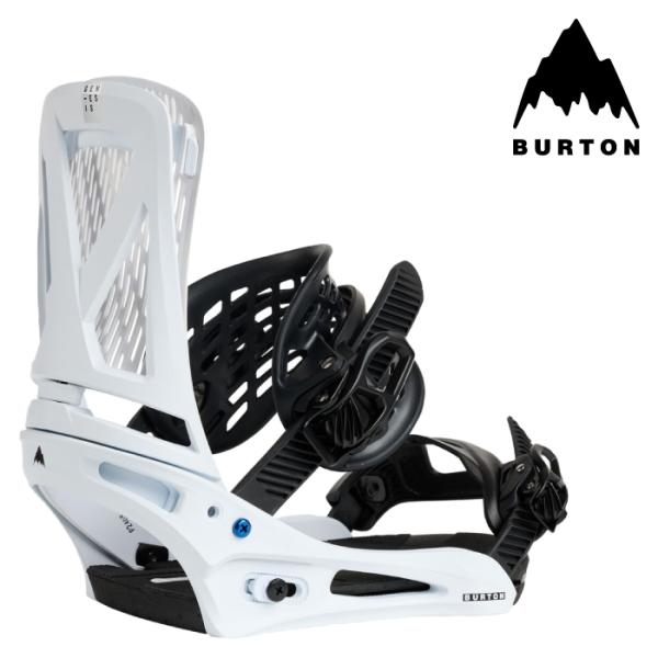 スノーボード ビンディング GENESIS ホワイト/ブラックバートンLサイズ BURTON（バートン） 日本正規品 スノーボード ビンディング BURTON