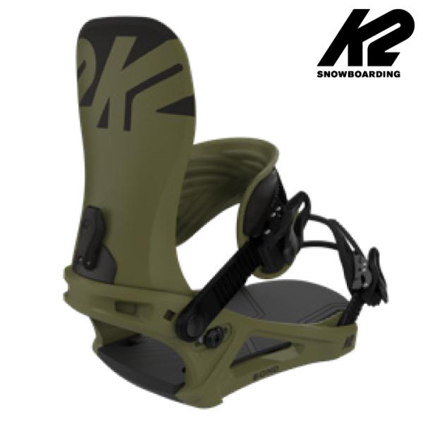 日本正規品 スノーボード ビンディング ケーツー K2 BOND Green ボンド バインディング メンズ 25-26