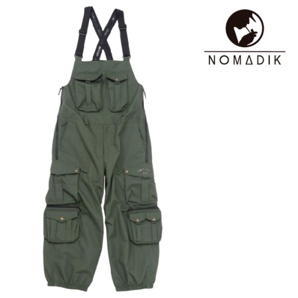 日本正規品 スノーボード ウェア ビブパンツ ノマディック NOMADIK 777