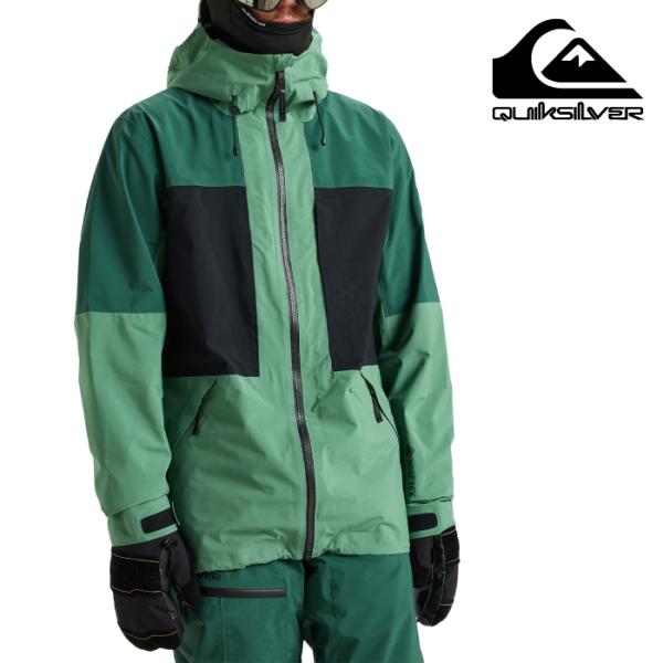 QUIKSILVER クイックシルバー EQYTJ03509 FOREVER STRETCH GORE-TEX JK CQP0 スノーボードウェア ジャケット ゴアテックス 25-26 Quiksilver（クイックシルバー） 日本正規品 ゴアテックス